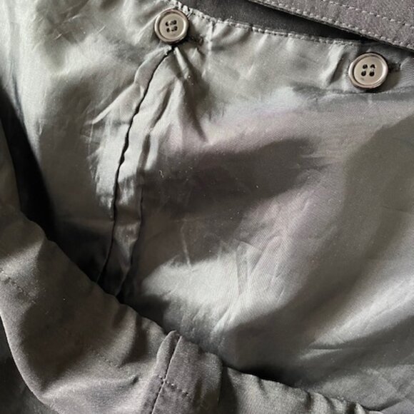 All Weather Woman  Black Light Spring Coat  Size 18  - Sequence - Picture 11 of 12